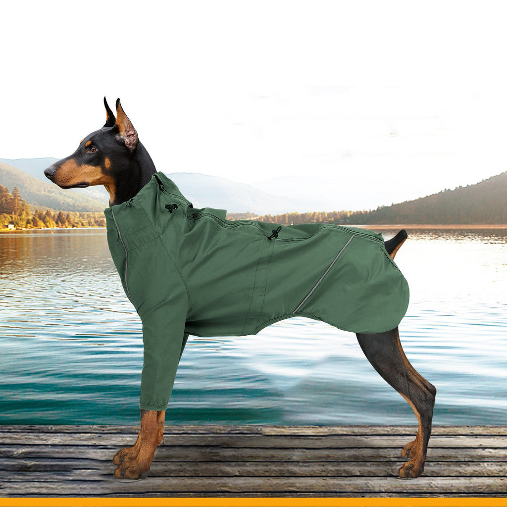 Dog Clothing With Traction Hole Reflective - PawGearCo
