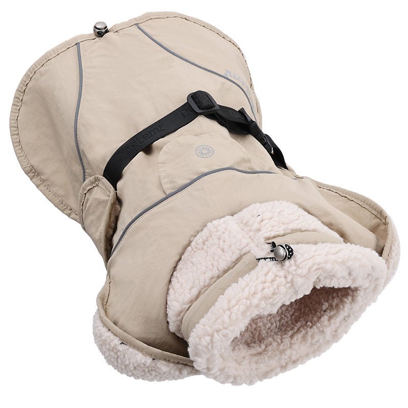 Dog Cotton - padded Clothes Go Out In Autumn And Winter Warm - keeping And Cold - proof Pet Clothes - PawGearCo