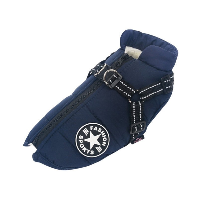 Large Pet Dog Jackets Winter Warm Dogs Clothes Coats - PawGearCo