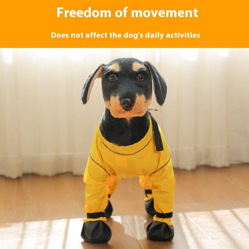 Pet Anti - dirty Pants Dog Outing Shoe Cover - PawGearCo