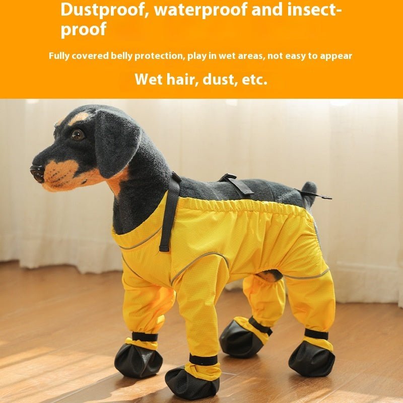 Pet Anti - dirty Pants Dog Outing Shoe Cover - PawGearCo